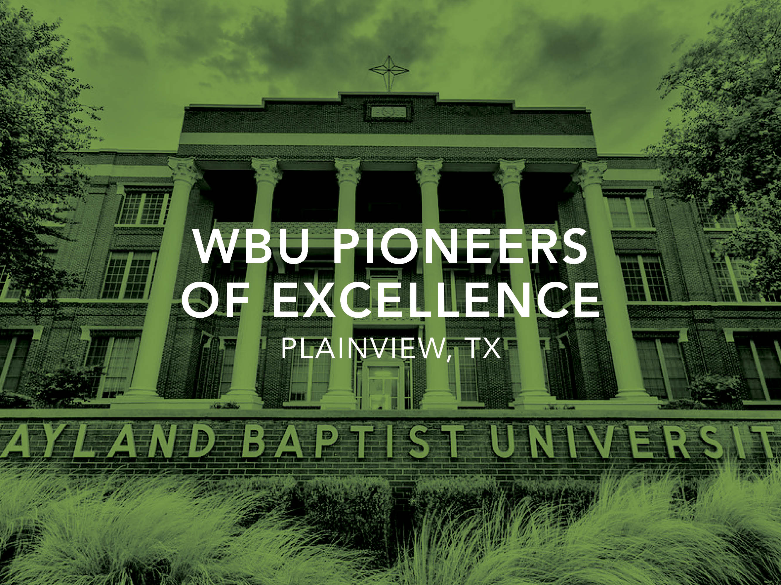 WBU Pioneers of Excellence